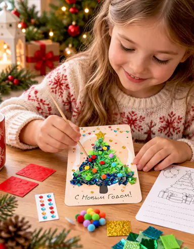 Driedimensionale sticker voor kinderen, doe-het-zelf-kit