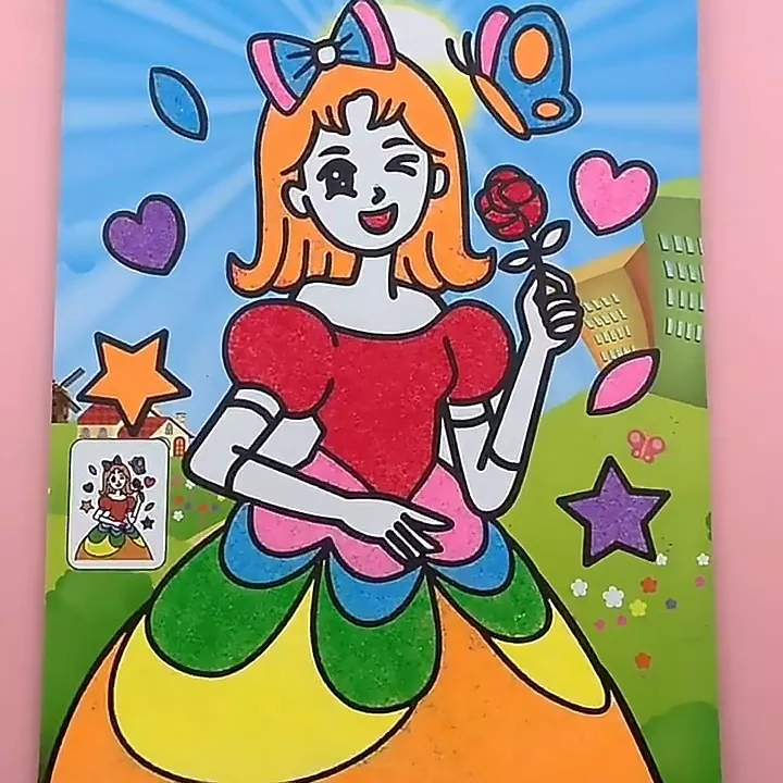 DIY-zandkunstspeelgoed