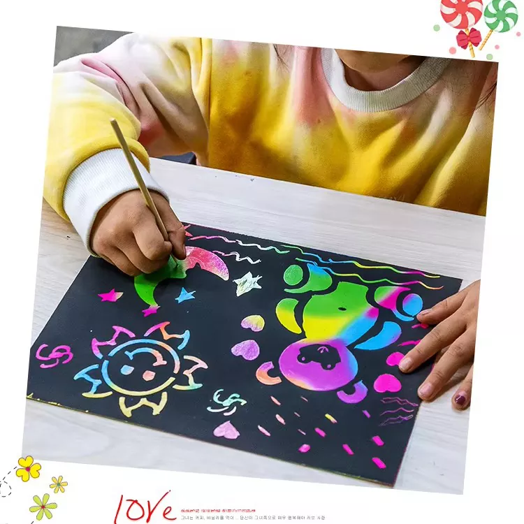 DIY Scratch Art