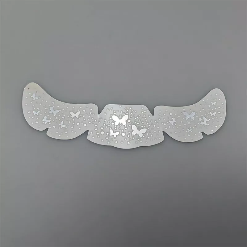Zilverfolie tattoo sticker